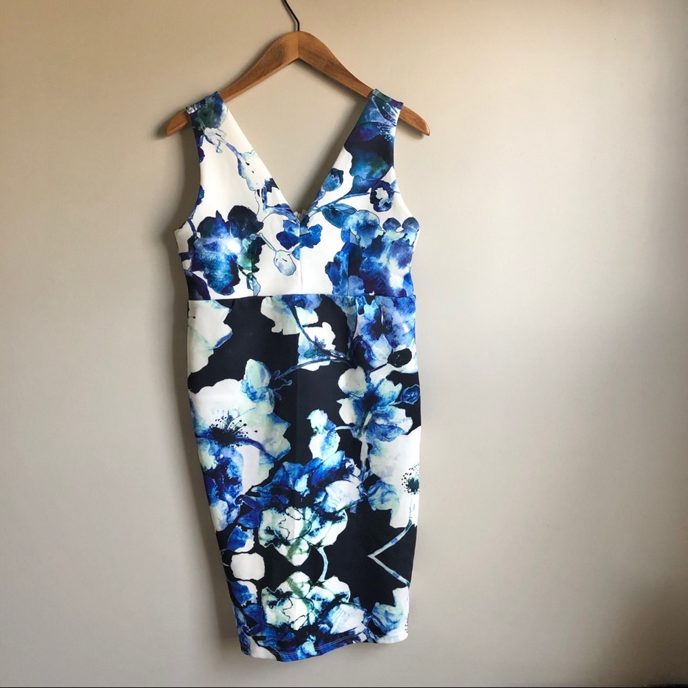 ASOS Maternity Floral Bodycon Dress